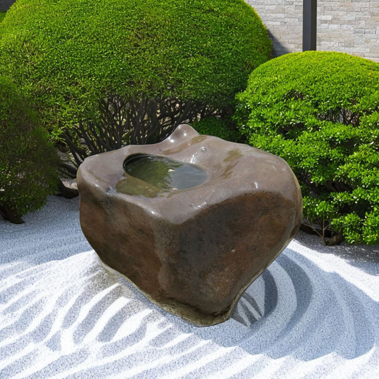 庭石 御影石 オブジェ 置物 石球