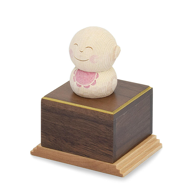 18％OFF お守り像 供養像 お地蔵さま にこにこさんと共に 専用台 納骨カプセル付き 日本製かわいい仏様 かわいい おしゃれ 小さな仏像 手元供養  水子供養 赤ちゃん供養 水子地蔵 地蔵菩薩 地蔵 お地蔵様 納骨 お骨 骨壺 骨つぼ 骨壷 遺骨 分骨 argentinospasion.com.ar