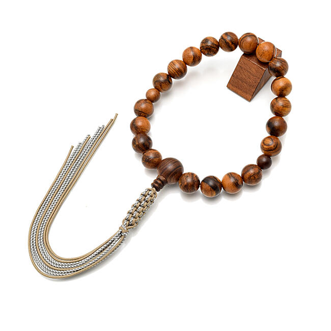 楽天市場】【数珠】『天竺菩提樹-茶水晶仕立』みかん玉仕様20玉