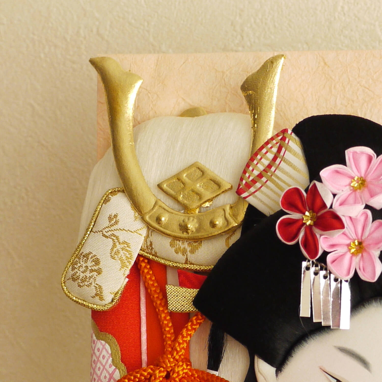 【増村限定品】豊山作16号八重垣姫手描面相越前黒塗飾台【増村人形オリジナル作品】羽子板女の子かわいい上品童国産正月雛人形お雛様おひなさまお雛さま