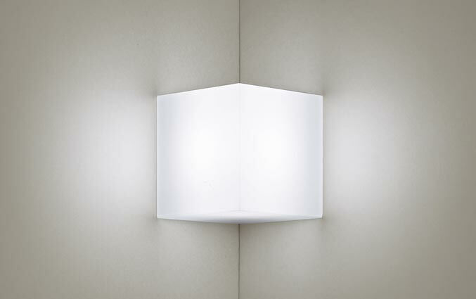 パナソニック(Panasonic) 壁直付型 LED(昼白色) 入隅コーナー用ブラケット 拡散タイプ XLGB81900CE1