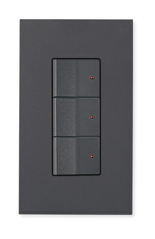 【貨物輸送込み】パナソニック(Panasonic) SO-STYLE埋込飛行士取り替えっこC(0.5A)(3路・片切両用・トリプル) WNS524223H(引っ敷き薄墨色)