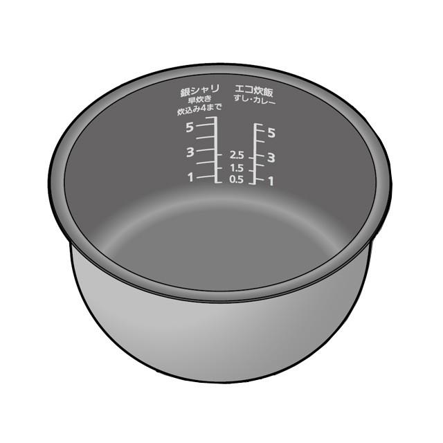 【貨物輸送込み】【パナソニック完全無欠 炊飯器取り替えっこ用内釜 ARE50-J98】SR-HB10E5 (本体品番)