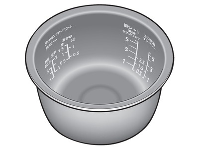 楽天市場】ARE50-L461 パナソニック 炊飯器用 内釜 内なべ SR