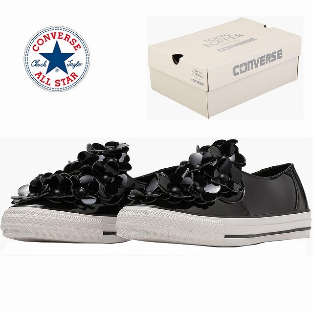 TOKYO BOPPER トーキョーボッパー　フラワー　お花　厚底 ALL STAR TOKYO BOPPER FLOWER SLIP-ON / オールスター