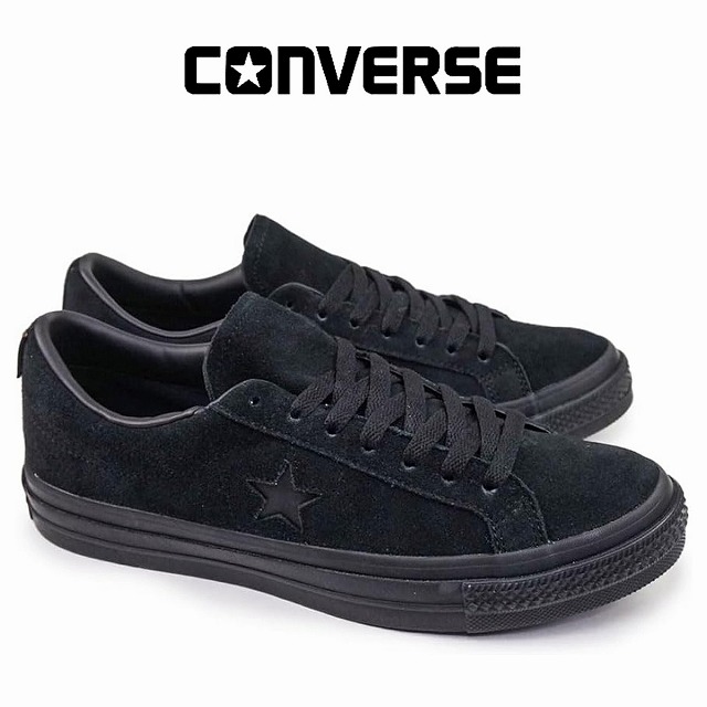メンズスエードローカットスニーカー コンバース converse CONVERSE ワンスター ゴアテックス ブラックモノクローム ONE STAR GORE-TEX｜マスヤ靴店マーム支店