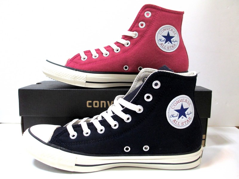貨物輸送込み コンバース オールスター converse オールスター メリノウール HI 米国海軍 サクラ色 CONVERSE ALL STAR MERINO-WOOL HI NAVY PINK メンズ レディース スニーカー
