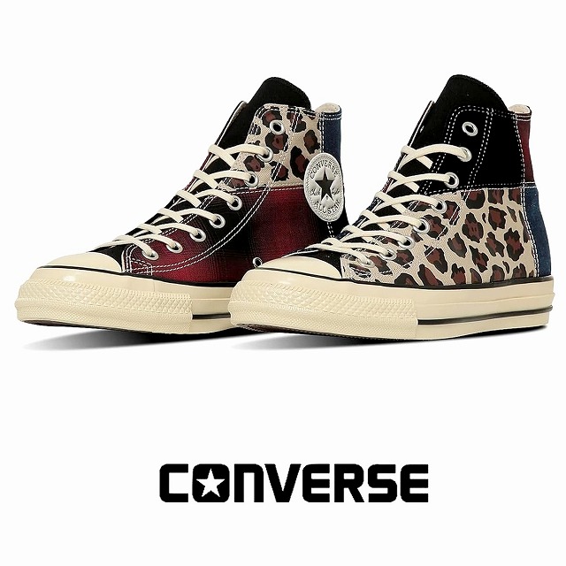 メンズハイカットスニーカー コンバース converse オールスター エイジド マテリアルブロック HI マルチ ALL STAR AGED MATERIALBLOC HI MULTI 送料込み