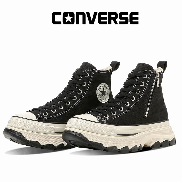メンズハイカット厚底スニーカー コンバース converse CONVERSE オールスター トレックウエーブ Z HI 黒いこと ALL STAR TREKWAVE Z HI メンズ靴-靴