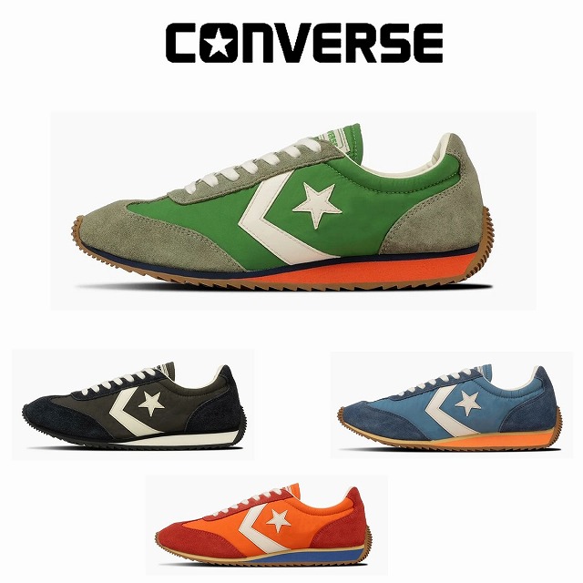 メンズローカットスニーカー コンバース converse CONVERSE エスティーファイヤー AG グリーン/オレンジ ブルー/バーントオレンジ レッド/バーントブルー ブラック STFIRE AG