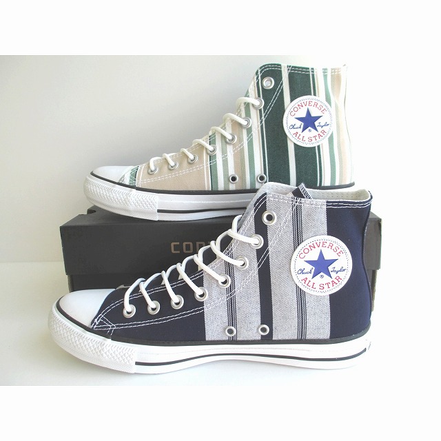 貨物輸送無料 コンバース オールスター converse オールスター サンブレラ HI 米国海軍/白いこと ベージュ/緑であること/白いこと CONVERSE ALL STAR SUNBRELLA HI メンズ スニーカー