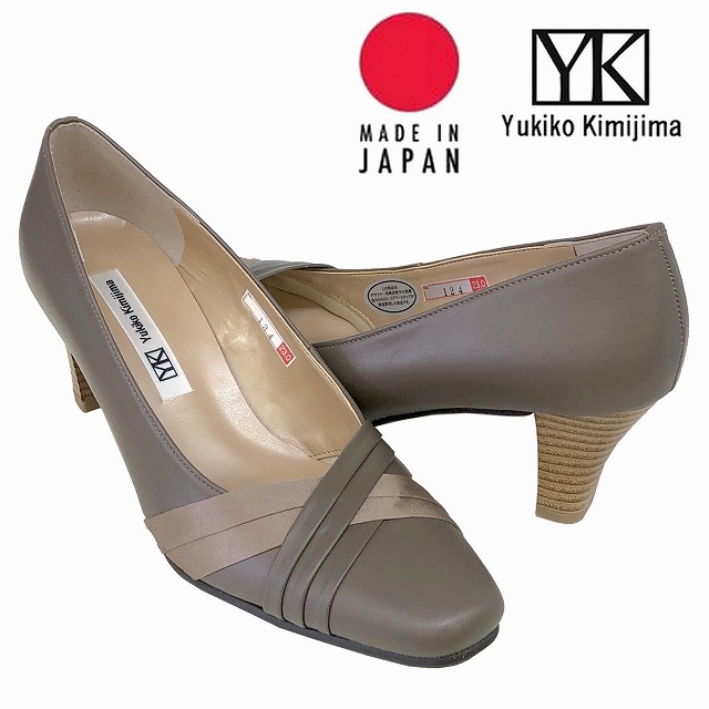 レディースパンプス ユキコ キミジマ Yukiko Kimijima yukiko kimijima 124 オーク 革パンプス フォーマル靴 フレシャーズ 仕事履き 日本製 おー 普段履 通勤靴 仕事履き
