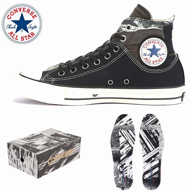 メンズ スニーカー コンバース オールスター 100 コウスケ カワムラ HI ブラック CONVERSE ALL STAR 100 KOSUKE KAWAMURA HI BLACK 送料無料