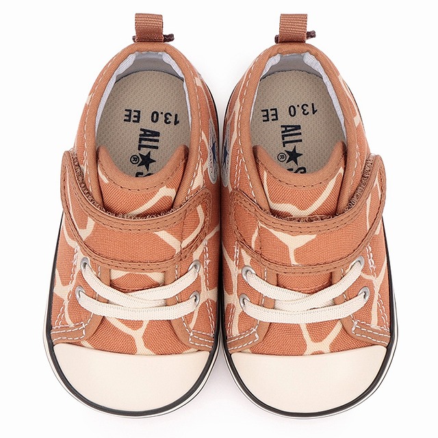 市場 送料込み ベビー First Star オールスター Converse コンバース ジラフスポット ファーストスター N 限定モデル