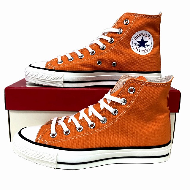楽天市場 送料無料 コンバース 限定モデル Converse キャンバス オールスター J Hi オレンジ Canvas All Star J Hi メンズ スニーカー マスヤ靴店マーム楽天市場支店