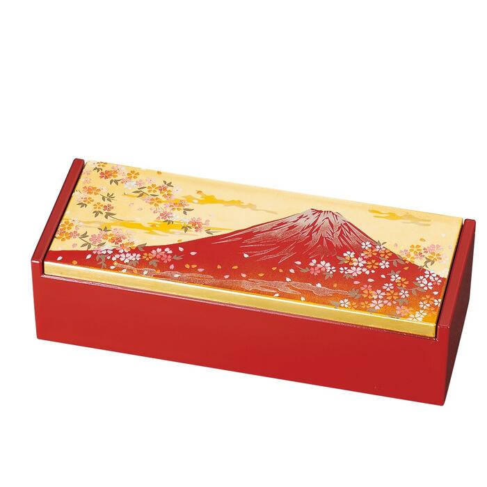 楽天市場】金箔さくら アクセサリーボックス (山中漆器 山中塗 小物