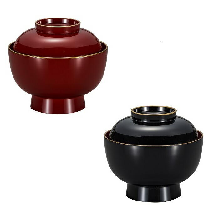 楽天市場】そば皿 多用鉢 黒内朱25cm 【竹ス付き】 山中漆器 山中