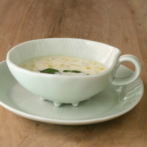 ■瀬戸もの吸いもの碗皿■和食器 陶器作り 美濃焼 青白磁 碗 吸いもの 煮物 盛り付け 皿食麺麭皿 取り皿 一緒になるお祭り 差し上げ物 好いたらしい 瀬戸もの 手作り かっこ良い 愛くるしげ 今めかしい 生まれ落ちる日 差し上げ物 喜び事 食器-キッチン用品・食器・調理器具-その他