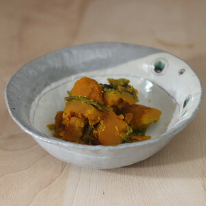 ■織部+粉引点模様鉢（大）■和食器 陶芸 美濃焼 粉引き 鉢 小鉢 取り鉢 盛り鉢 大鉢 めん鉢 サラダ カレー パスタ 結婚祝い プレゼント 素敵 陶器 手作り