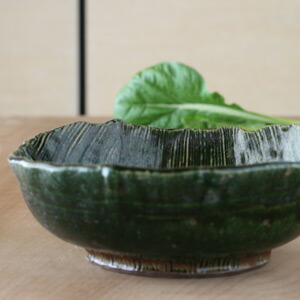 ■織部鉢■和食器 陶芸 美濃焼 織部焼き 鉢 小鉢 取り鉢 盛り鉢 大鉢 めん鉢 サラダ カレー パスタ 美味しい 結婚祝い プレゼント 素敵 陶器 手作り おしゃれ かわいい モダン 誕生日 お祝い