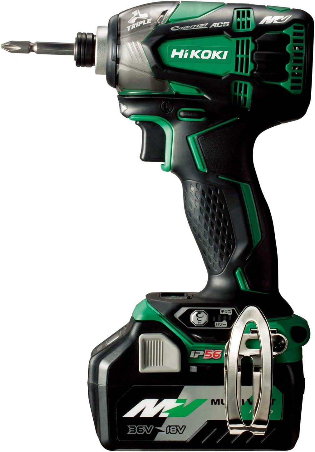 〇【店頭展示品 新品未使用】HiKOKI WH36DA(2XP) コードレスインパクトドライバ 36V ★