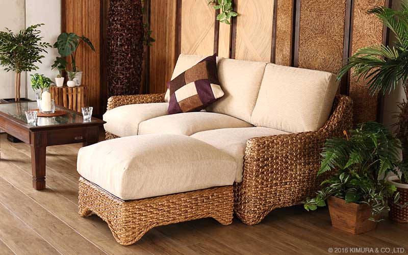 格安人気 籐家具 インテリア ソファ オットマン スツール リビング ウォーターヒヤシンス ラタン アジアン エスニック 南国 バリ ナチュラル リゾート デザイン クッション 選べる 予約販売品 Reltexir Com