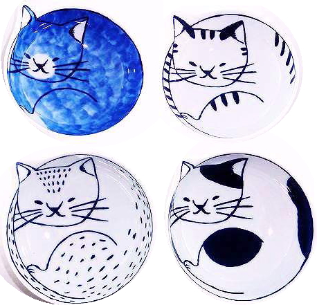 波佐見焼 necotori neco/猫 鉢セット(ねこばち)和食器 食器 陶器プレゼント ギフト 贈リ物 祝 お祝い 記念品