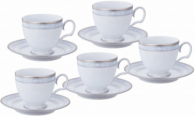 ノリ竹＜Noritake＞ハンプシャープラチナ 優勝杯＆平円盤5客仕掛ける  5客碗皿仕掛ける 差し上げ物 差し上げ物 贈リ物 祝 御祭り 祝する品 食器 仕掛ける 好いたらしい 差し上げ物 差し上げ物 内祝い しっぺい返し 生み出すこと内祝い 心地良さ祝賀会