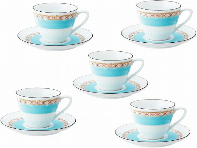 ノリ竹＜Noritake＞鼻歌を歌う青み 優勝杯＆平円盤5客仕掛ける  5客碗皿仕掛ける 差し上げ物 差し上げ物 贈リ物 祝 御祭り 祝する品 食器 仕掛ける 好いたらしい 差し上げ物 差し上げ物 内祝い しっぺい返し 生み出すこと内祝い 心地良さ祝賀会