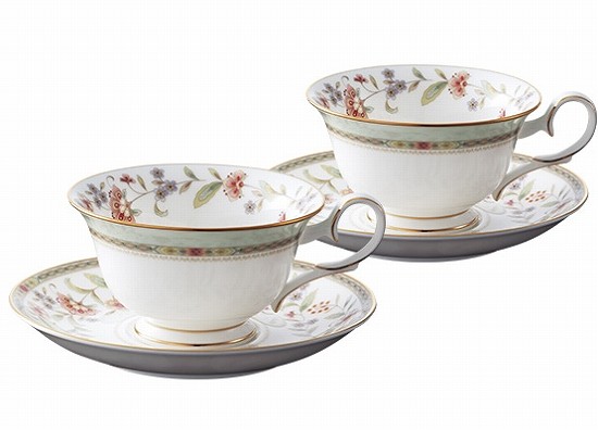 ノリ竹＜Noritake＞プリムローズ お茶・珈琲碗皿有りの実仕掛ける差し上げ物 差し上げ物 贈リ物 祝 御祭り 祝する品 食器 仕掛ける 好いたらしい 差し上げ物 差し上げ物 内祝い しっぺい返し 生み出すこと内祝い 心地良さ祝賀会