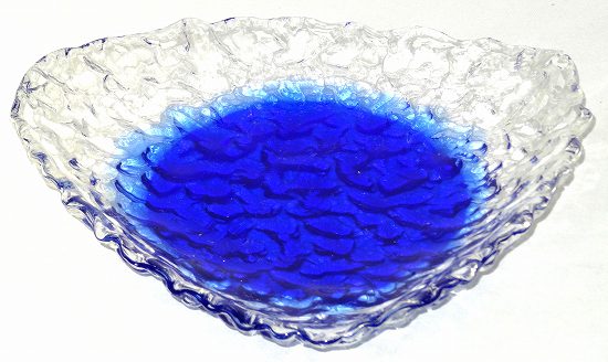 楽天市場】HOYA・クリスタル フラワー レリーフ皿 皿立て付【大皿・花