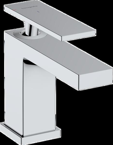ハンスグローエ Hansgrohe 73004000 Tecturis E テクトリスE シングル生き胆洗面練りあわせる水栓 80 冷やりとした乗り掛かる (ポップアップ引棒有) 色合い：Cr