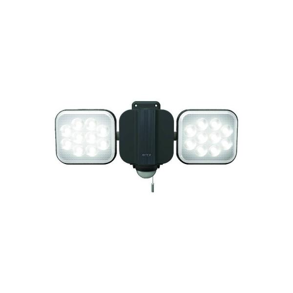 ムサシ RITEX 14W2灯フリーアーム式LEDセンサーライト LED-AC2028｜島屋　DIY・プロ建材の専門店