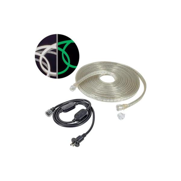 日動工業 NICHIDO LEDコネクトライン 両面発光 5m 白 蓄光タイプ LECN-R5LA-LW｜島屋　DIY・プロ建材の専門店