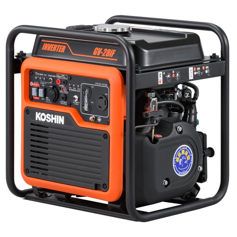 発電機　KOSIN GV-28i ジャンク① koshin-gv-28if.jpg