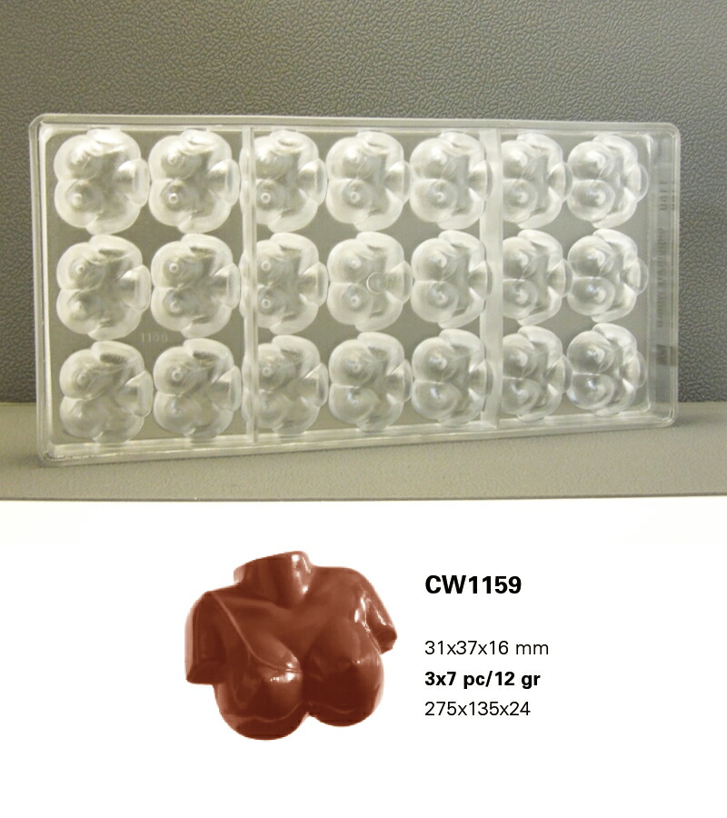 チョコレートワールド カカオバリー CHOCOLATE WORLD モールド Amazon.co.jp: チョコレート型 チョコレートワールドcw2091