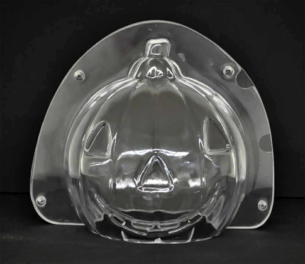 【10%OFF】【黒茶世界】\u003cBR\u003eハロウィン 西洋カボチャ型 205粍 合わせ型\u003cBR\u003e\u003cBR\u003eマト毛革 マトファ 黒茶世界 チョコレートモールド\u003cBR\u003e