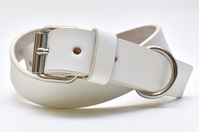 TUKI 仕合わせ \" Doggie Belt - 30粍 \"" ドギーベルト col.white"