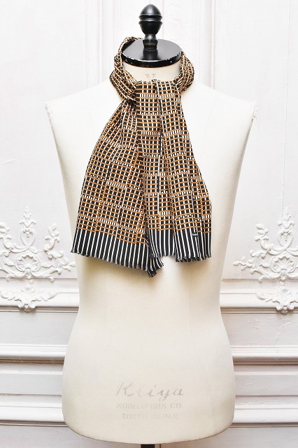 楽天市場】[送料無料]Fratelli Luigi : Silk Wool Scarf Dot / 全2色