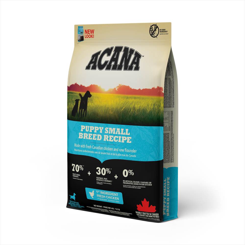 【犬】ACANA アカナ パピースモールブリードレシピ 6kg ドッグフード ドライフード 総合栄養食 子犬【PU0404】