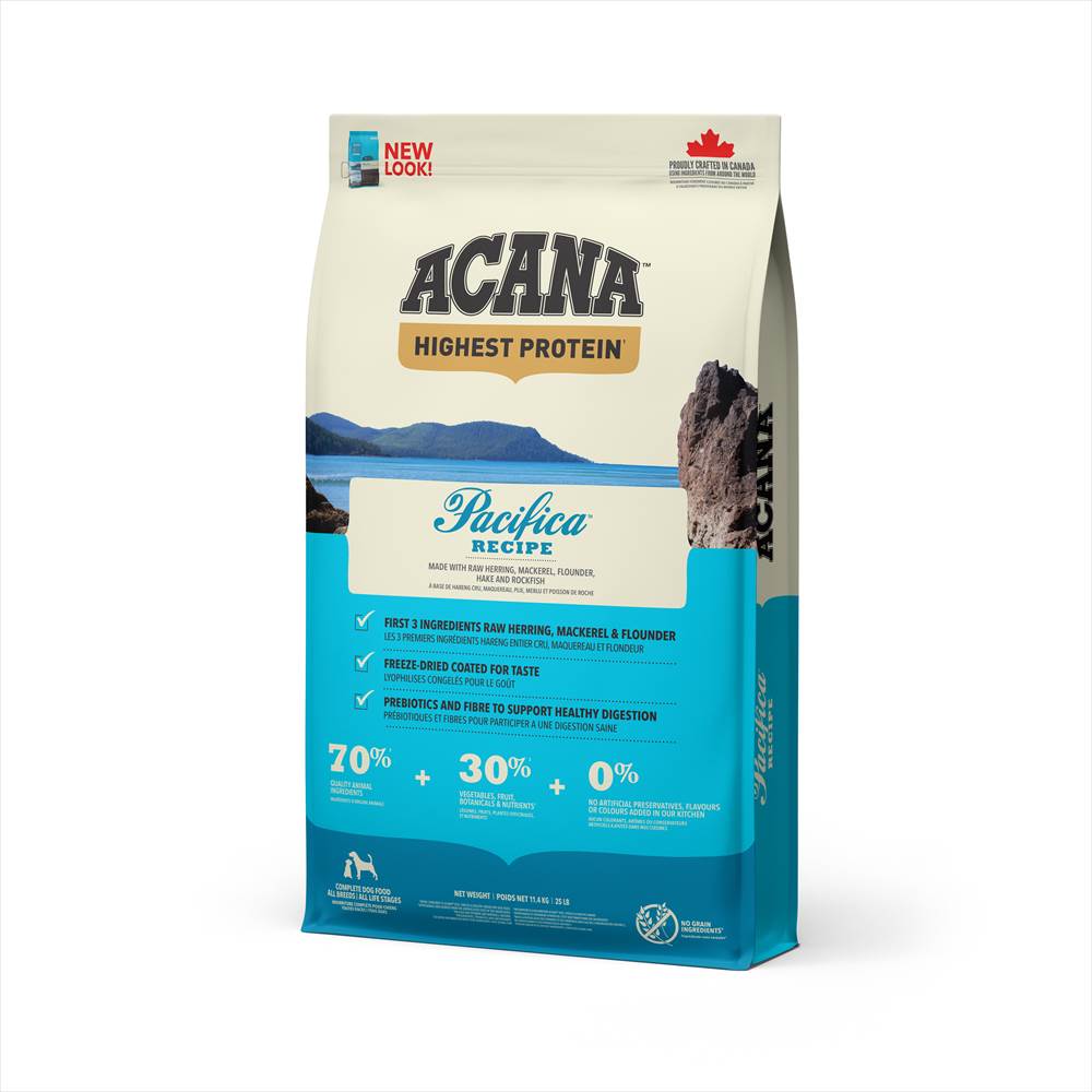 【犬】ACANA アカナ パシフィカ ドッグレシピ 11.4kg ドライフード ドッグフード 総合栄養食 全年齢 全犬種【POINTUP20】|Mathy Mathy