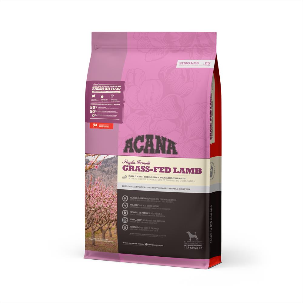 【犬】ACANA アカナ グラスフェッドラム 11.4kg ドライフード ドッグフード 全年齢 全犬種 総合栄養食【POINTUP20】
