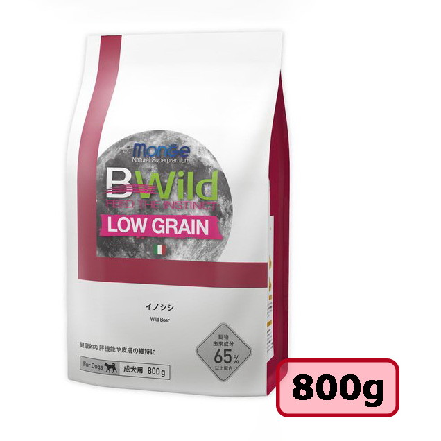 Monge BWild Low Grain アンチョビ2kg 4袋 総重量8kg B Wild製品一覧（ドッグフード・キャットフード）｜ プレミアム