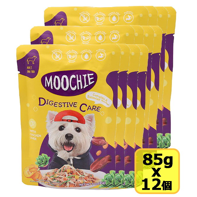 楽天市場】Moochie ムーシー犬パウチ チキン85gx8個 SET 子犬用