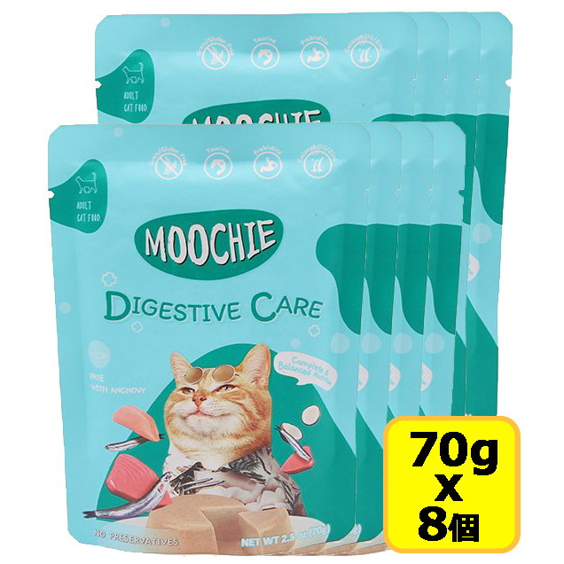 楽天市場】Moochie ムーシー猫パウチ アンチョビ70gx12パック