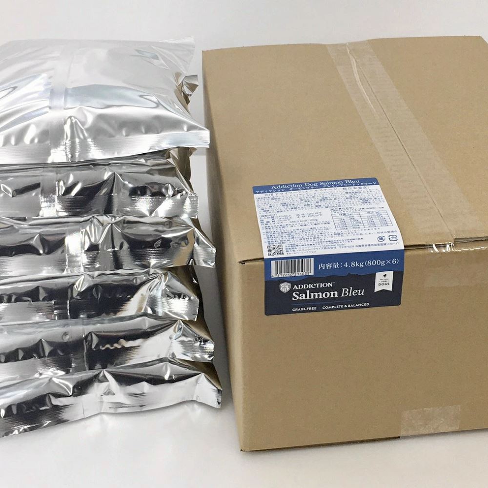 選べるおまけ ADDICTION アディクション サーモンブルーグレインフリードッグフード 4.8kg プレミアムフード ドライフード グレインフリー【PU0410】