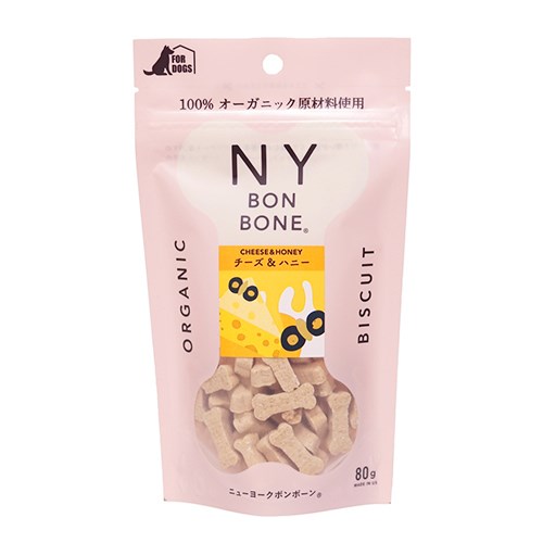 【楽天市場】ニューヨークボンボーン チーズ＆ハニー 80g 犬用おやつ ビスケット NY BON BONE ドッグトリーツ：Mathy Mathy