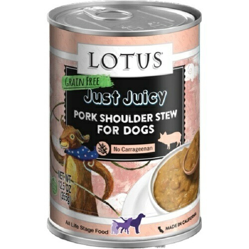 【楽天市場】【犬】Lotus ロータスドッグJJポークショルダー355g ドッグフード ウェットフード 総合栄養食【0919pu】：Mathy