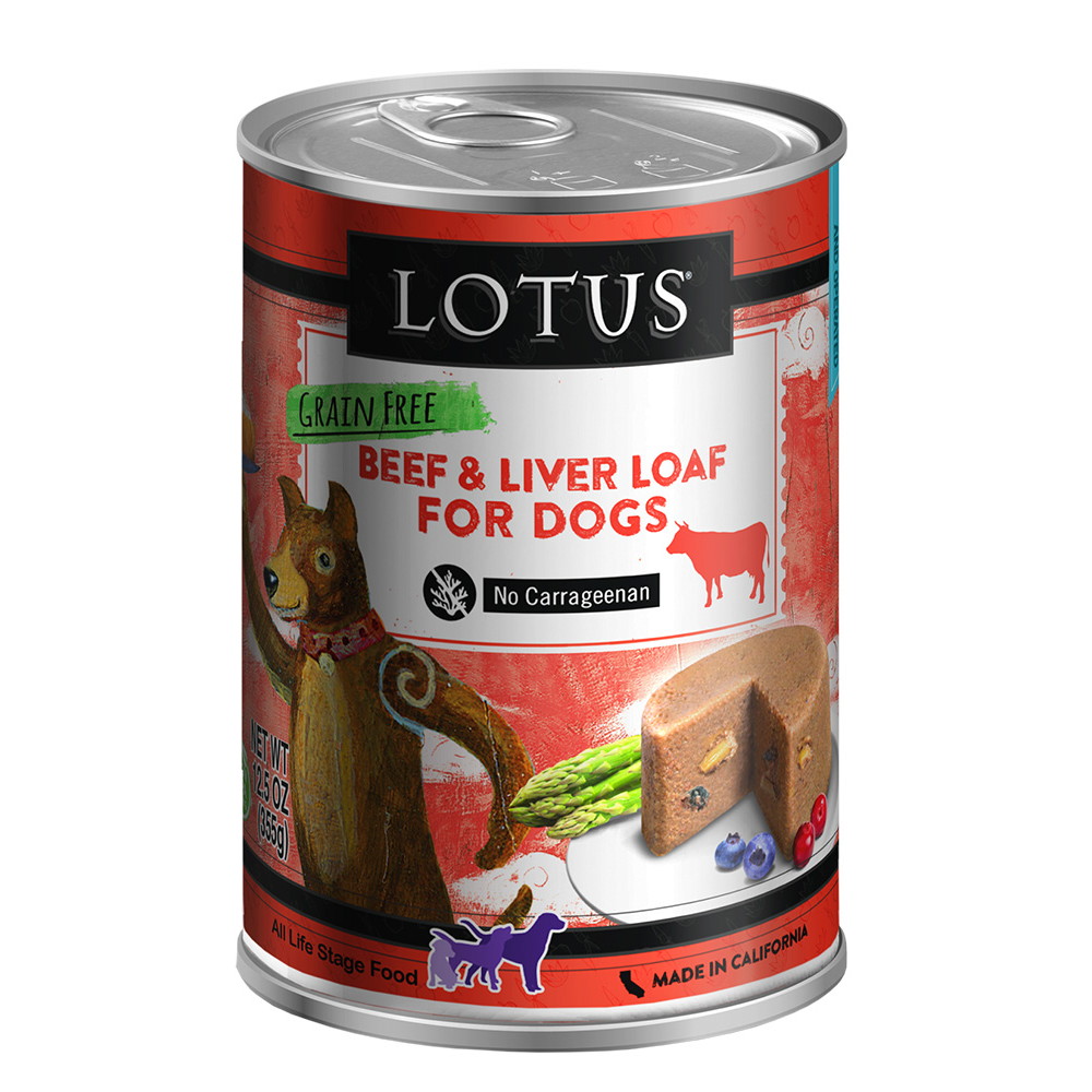【楽天市場】【犬】Lotus ロータス ドッグビーフローフ355g ドッグフード ウェットフード BEEF LOAF FOR DOG 総合栄養