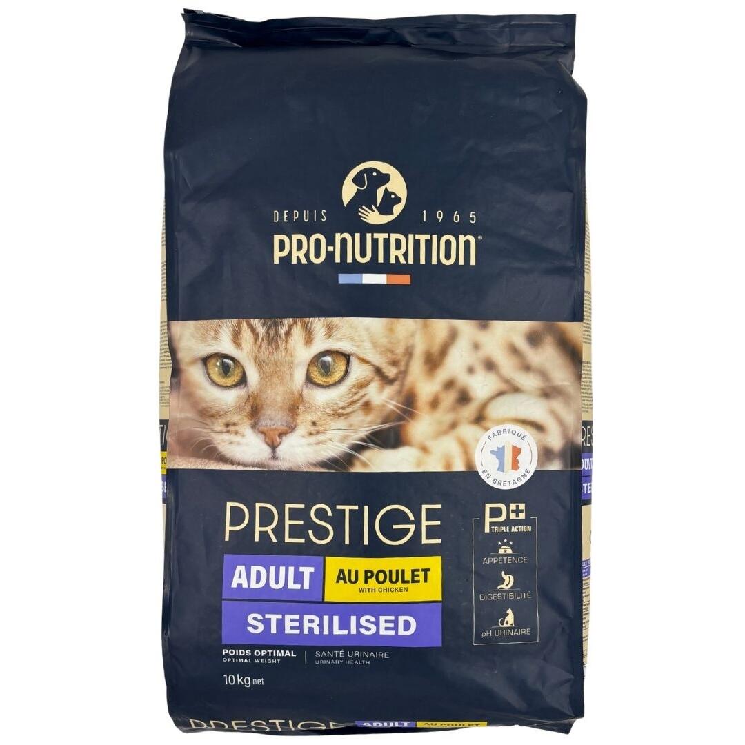 【猫】PRESTIGE プレスティージ アダルト 避妊去勢 with チキン 10kg 成猫 総合栄養食 ドライフード【PU0404】